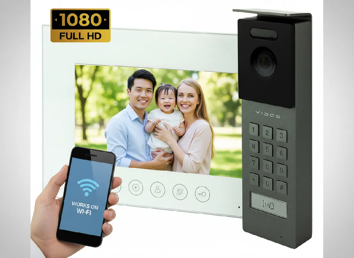 Wideodomofon WIFI Vidos X M11W-X + S12D
