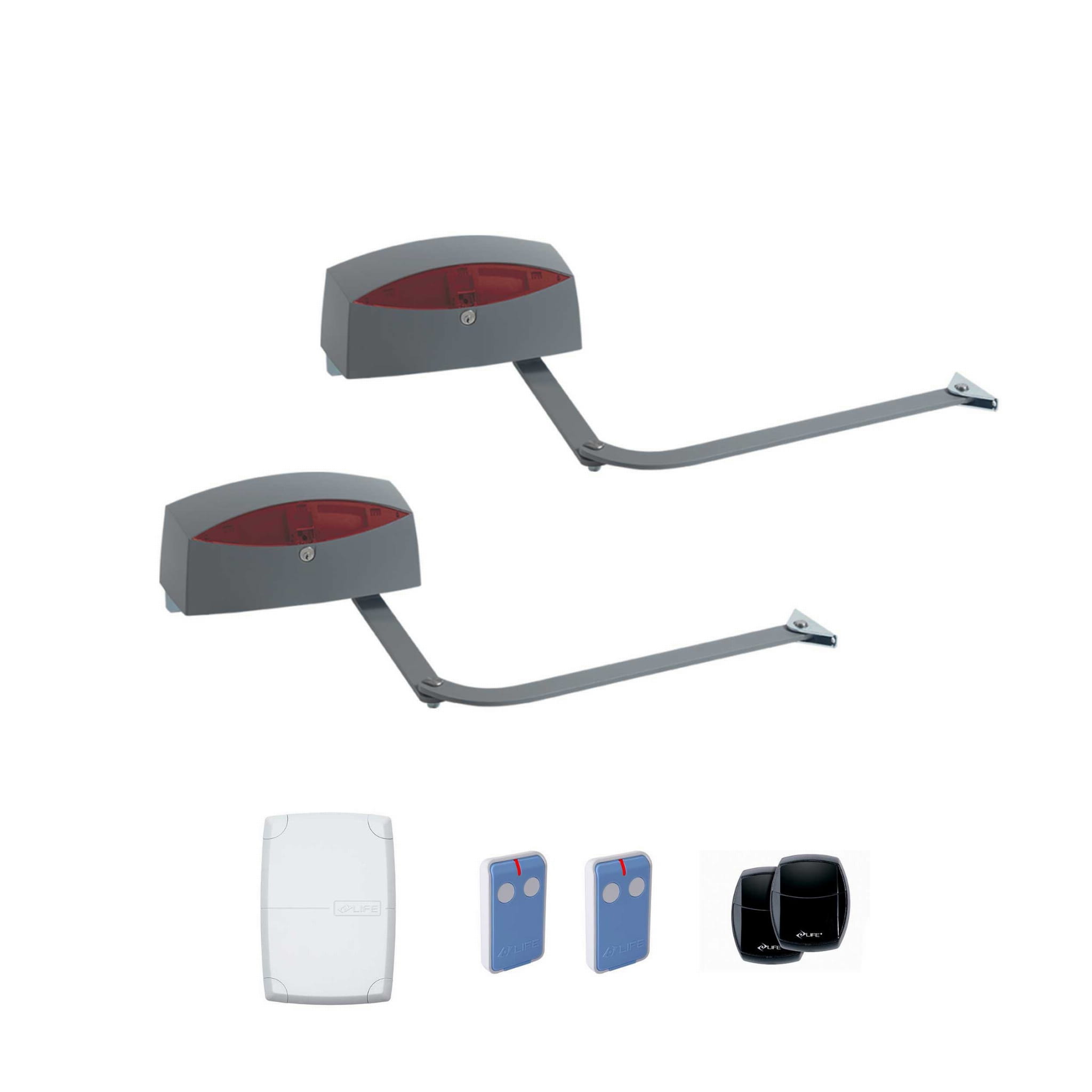 LIFE SETUP SINUO UNI DL 048   Zestaw do bram skrzydłowych z łamanym ramieniem