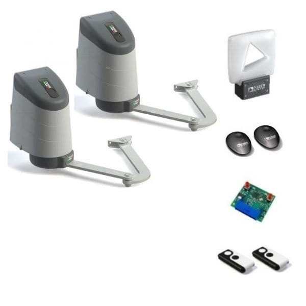 ROGER KIT AY/255/F   Zestaw do bram skrzydłowych 24V bezszczotkowy (Brushless) High Speed